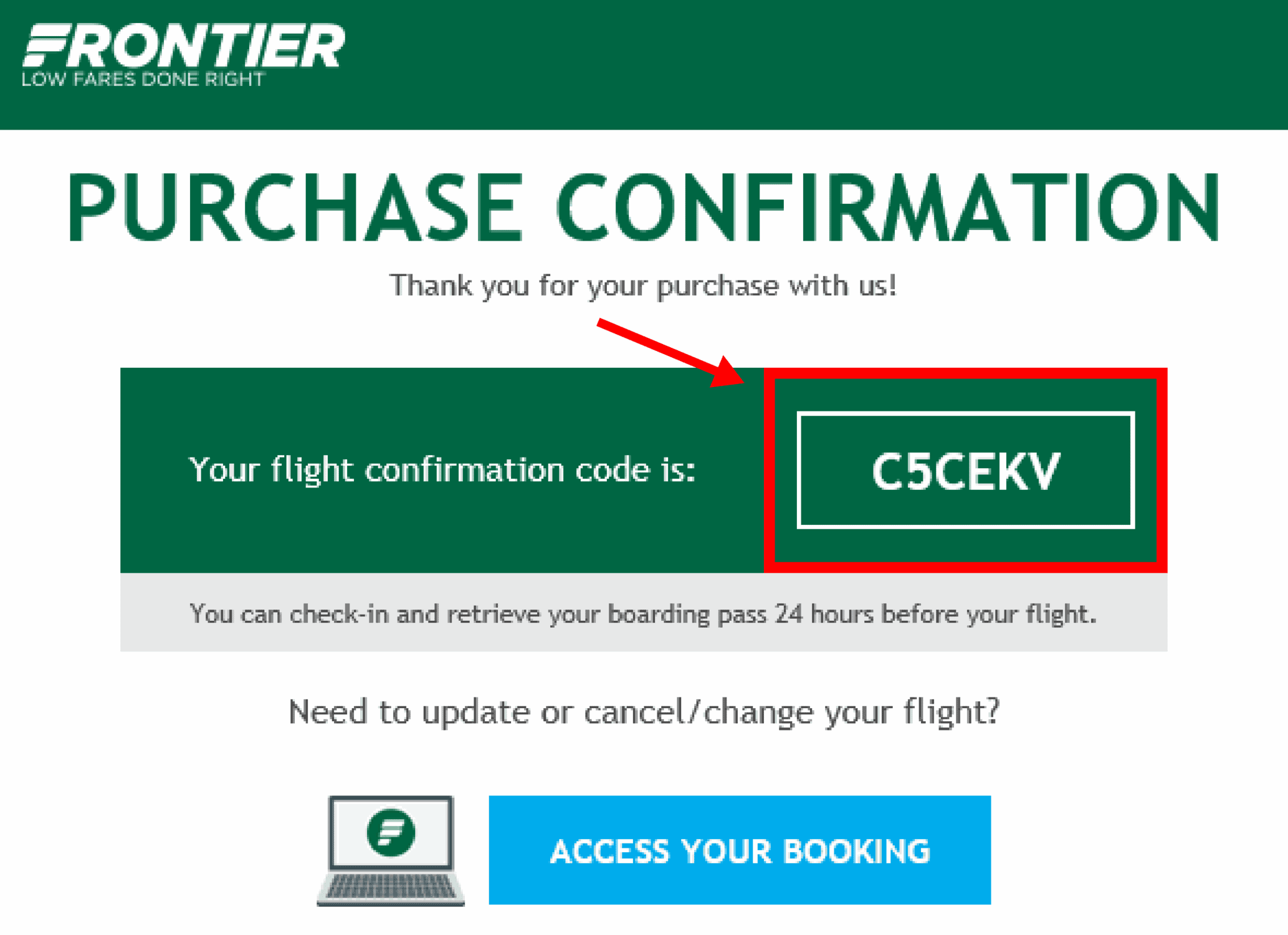 What Is A Flight Confirmation Number 